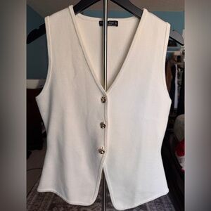 NEW EMERSON LONG V NECK  Color crème SIZE  L